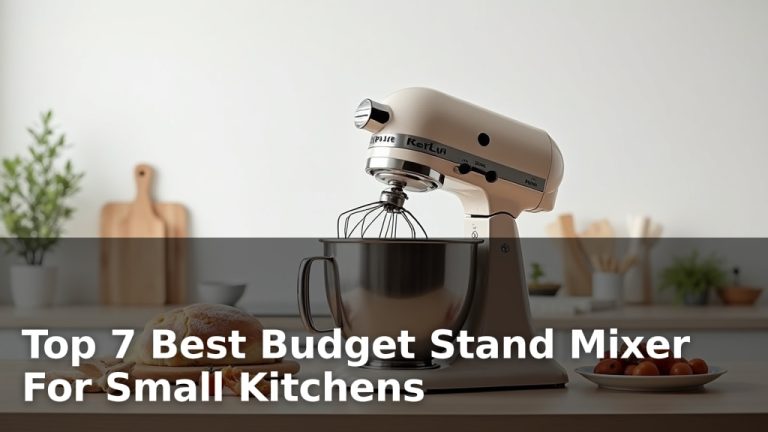 Top 7 Best Budget Stand Mixer For Small Kitchens