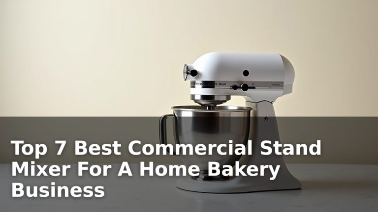 Top 7 Best Commercial Stand Mixer For A Home Bakery Business