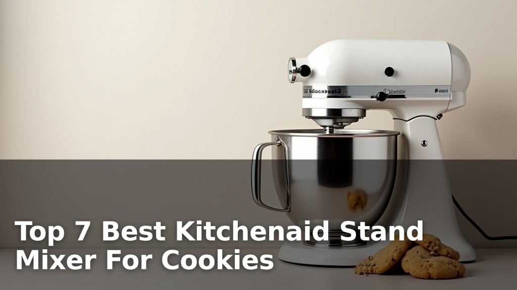 Top 7 Best Kitchenaid Stand Mixer For Cookies