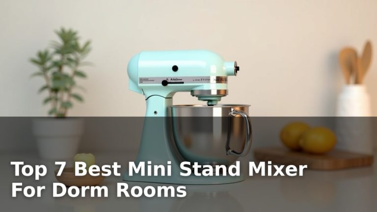 Top 7 Best Mini Stand Mixer For Dorm Rooms
