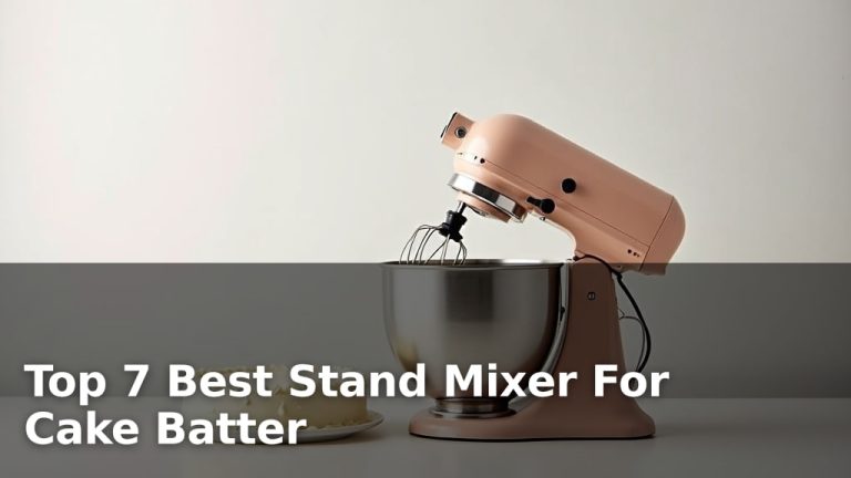 Top 7 Best Stand Mixer For Cake Batter
