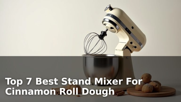 Top 7 Best Stand Mixer For Cinnamon Roll Dough