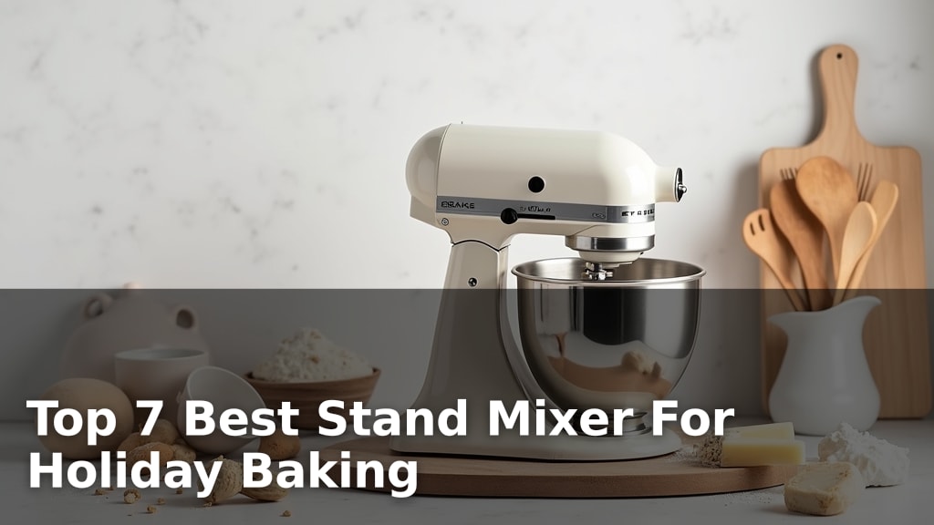 Top 7 Best Stand Mixer For Holiday Baking