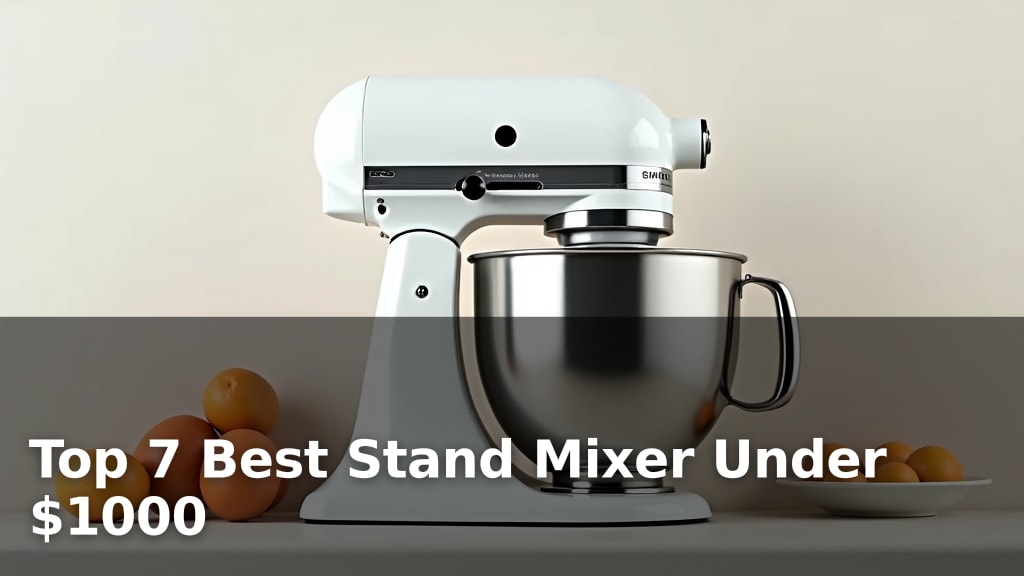 Top 7 Best Stand Mixer Under $1000
