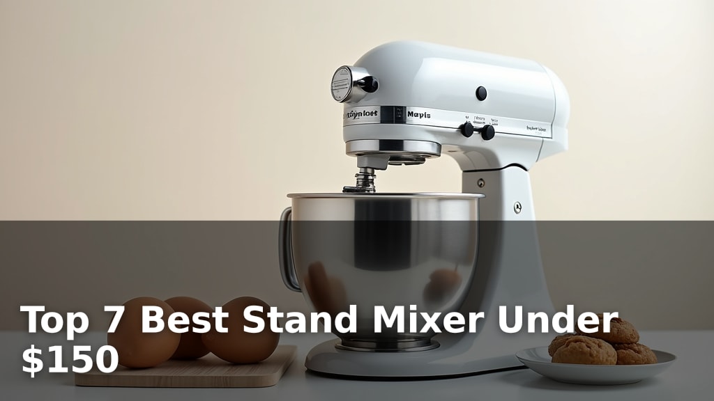 Top 7 Best Stand Mixer Under $150