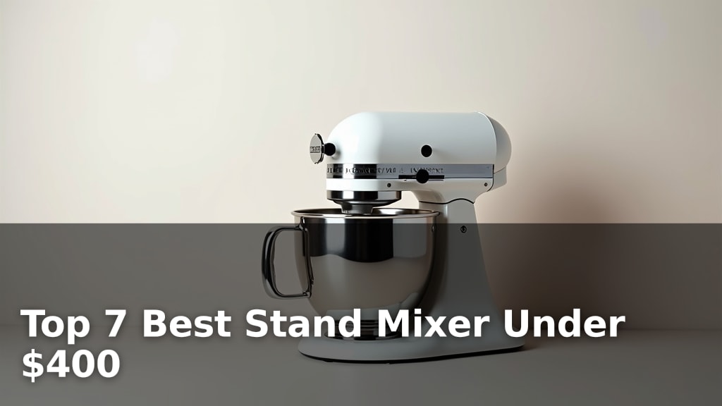 Top 7 Best Stand Mixer Under $400