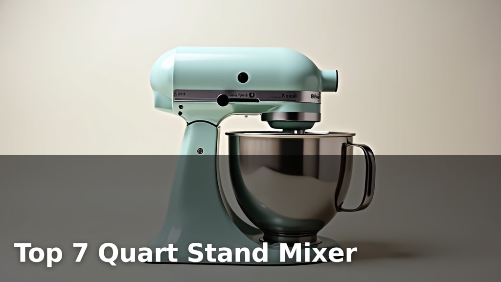 Top 7 Quart Stand Mixer