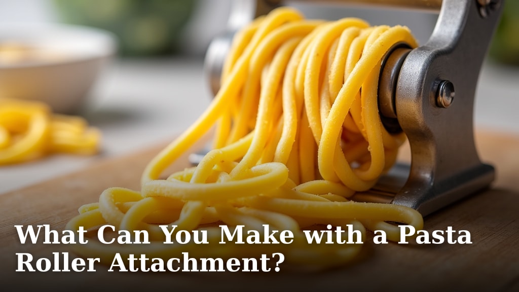 What Can You Make with a Pasta Roller Attachment?