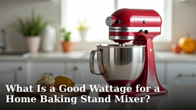 What Is a Good Wattage for a Home Baking Stand Mixer?