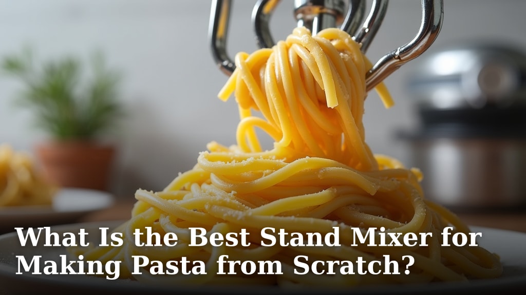 What Is the Best Stand Mixer for Making Pasta from Scratch?