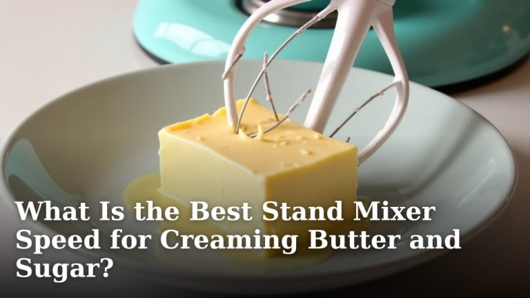 What Is the Best Stand Mixer Speed for Creaming Butter and Sugar?