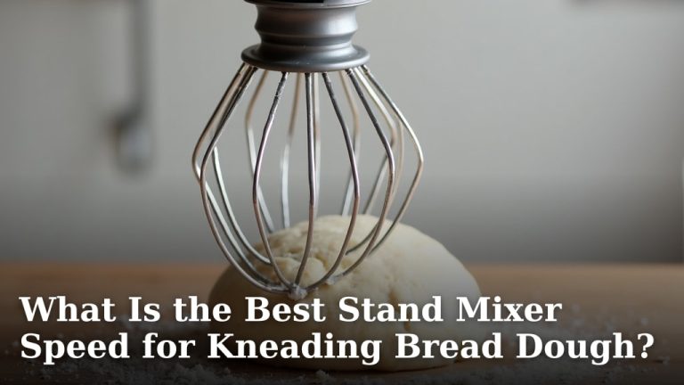 What Is the Best Stand Mixer Speed for Kneading Bread Dough?