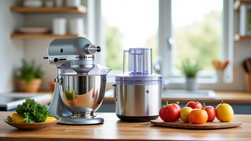 Understanding the Core Differences: Stand Mixer vs. Food Processor
