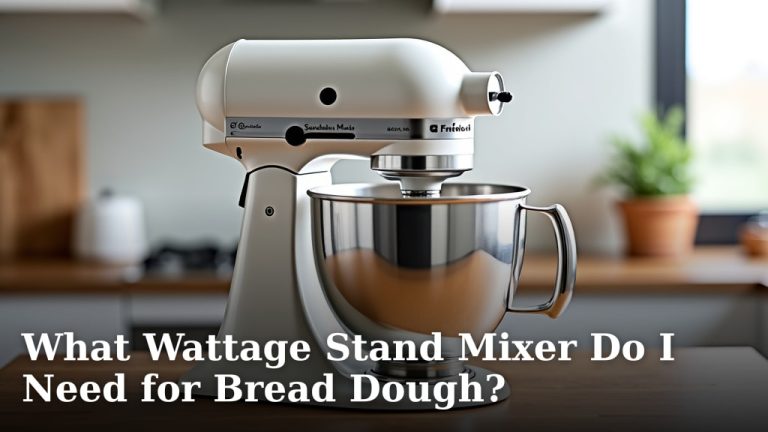 What Wattage Stand Mixer Do I Need for Bread Dough?