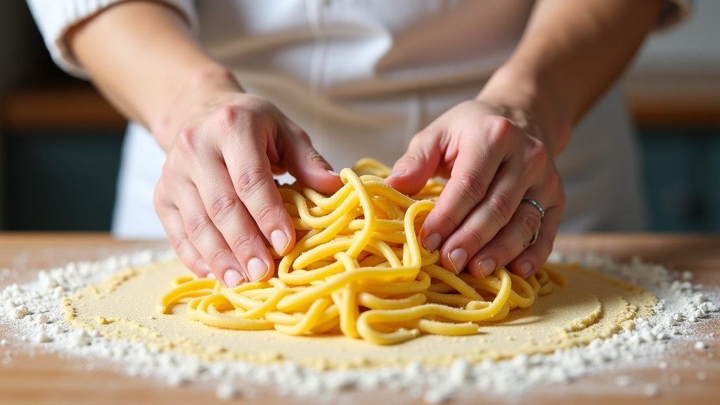 Kneading Pasta Dough: Your Hands Are the Best Tool