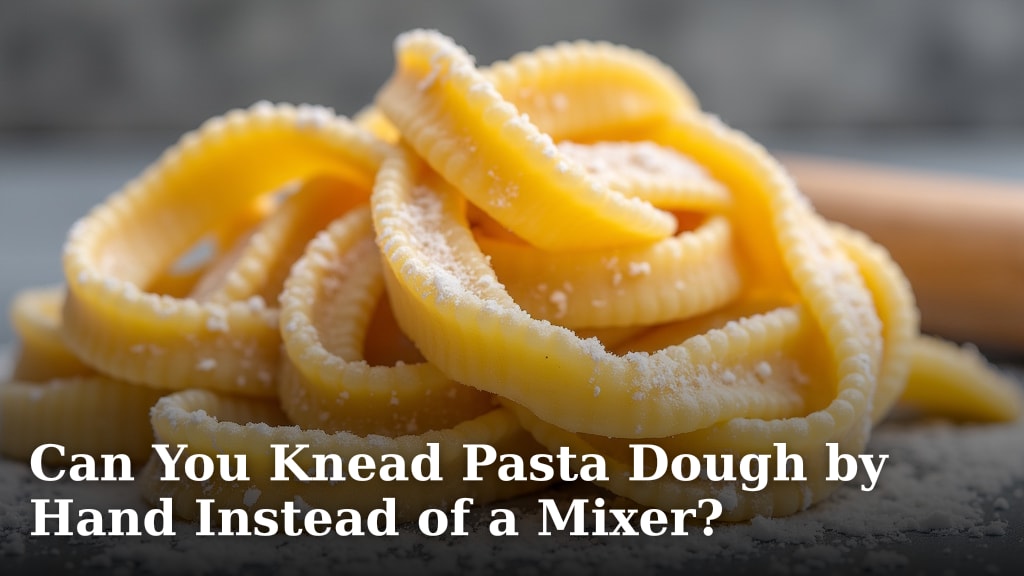 Can You Knead Pasta Dough by Hand Instead of a Mixer?