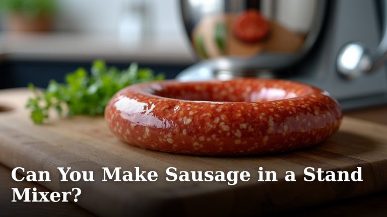 Can You Make Sausage in a Stand Mixer?