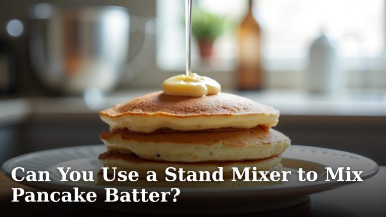 Can You Use a Stand Mixer to Mix Pancake Batter?