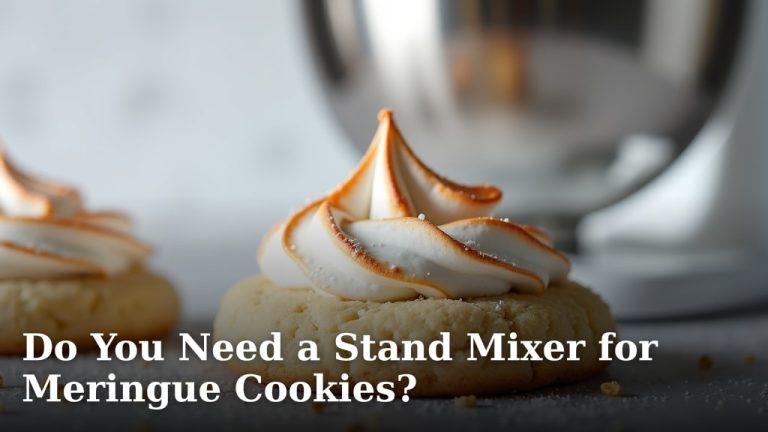 Do You Need a Stand Mixer for Meringue Cookies?