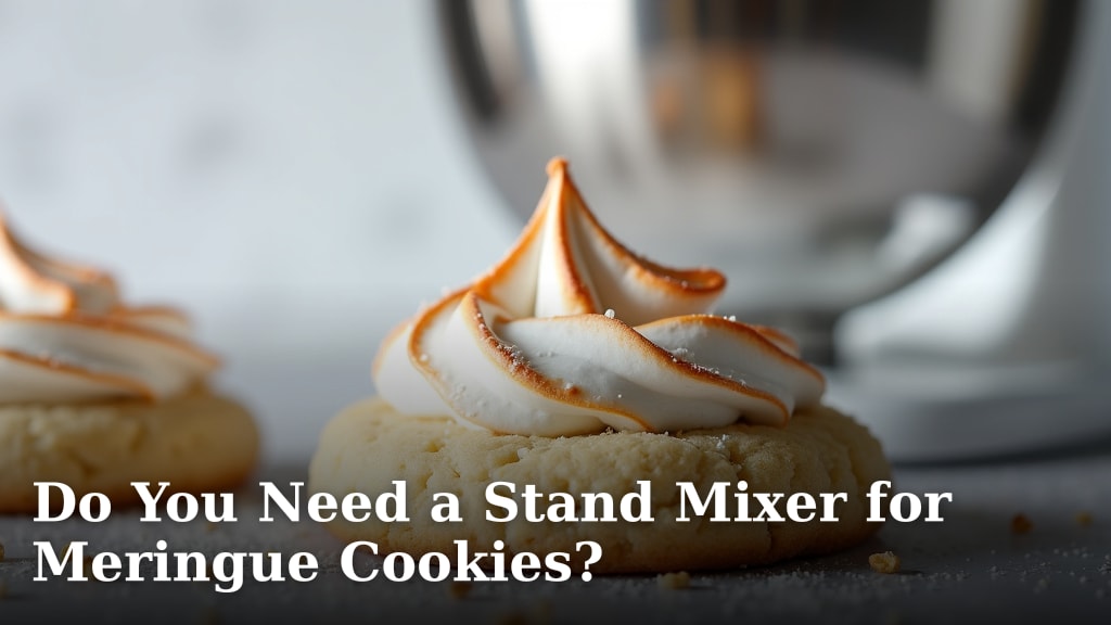 Do You Need a Stand Mixer for Meringue Cookies?