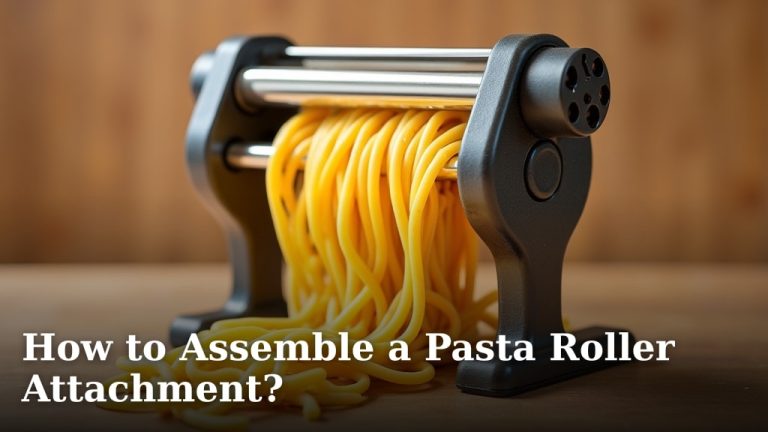 How to Assemble a Pasta Roller Attachment?
