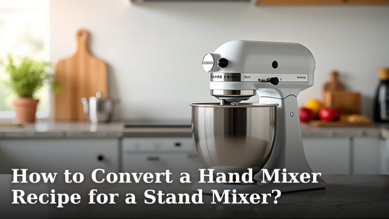 How to Convert a Hand Mixer Recipe for a Stand Mixer?