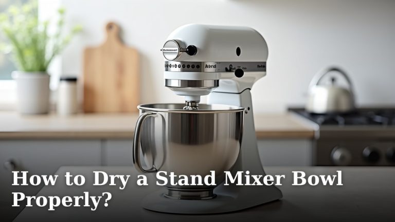 How to Dry a Stand Mixer Bowl Properly?