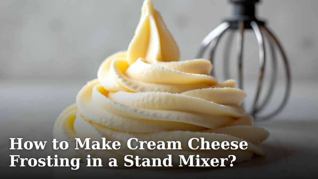 How to Make Cream Cheese Frosting in a Stand Mixer?