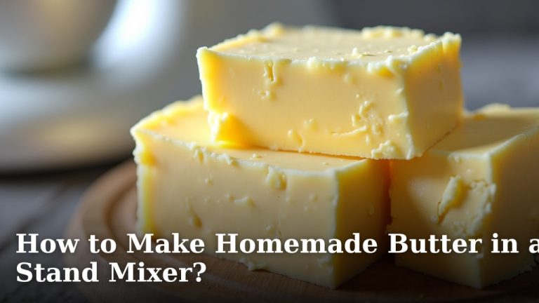 How to Make Homemade Butter in a Stand Mixer?