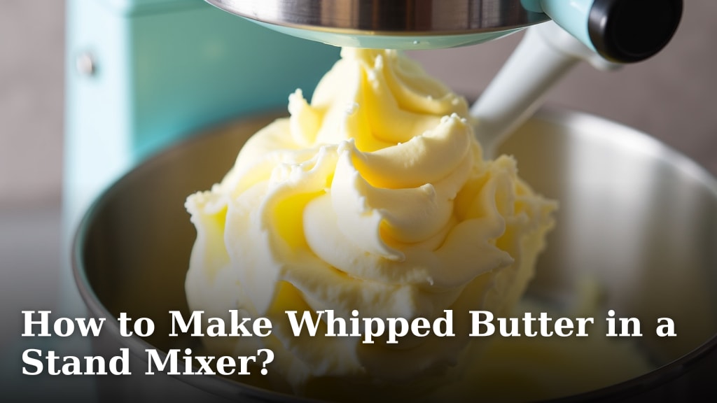 How to Make Whipped Butter in a Stand Mixer?