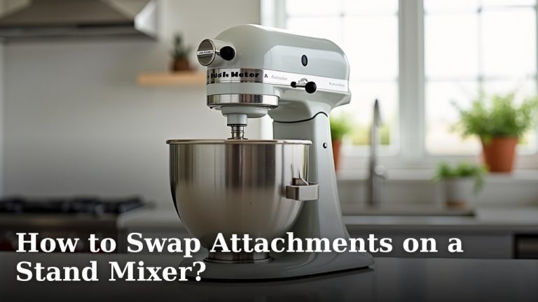 How to Swap Attachments on a Stand Mixer?