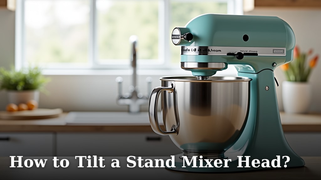 How to Tilt a Stand Mixer Head?