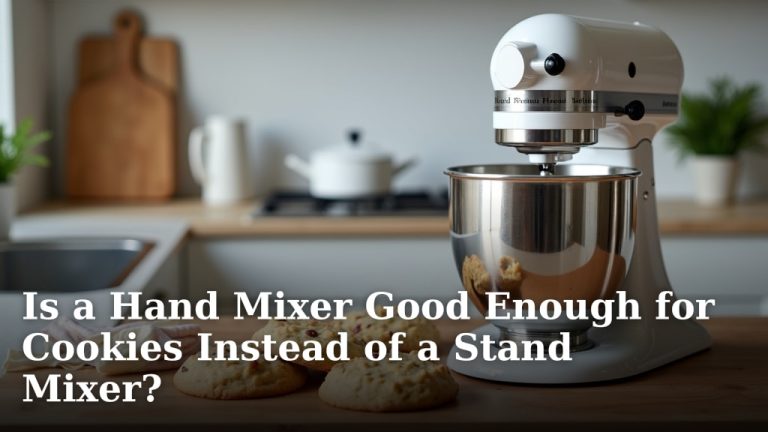 Is a Hand Mixer Good Enough for Cookies Instead of a Stand Mixer?