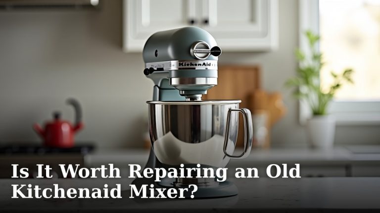 Is It Worth Repairing an Old Kitchenaid Mixer?