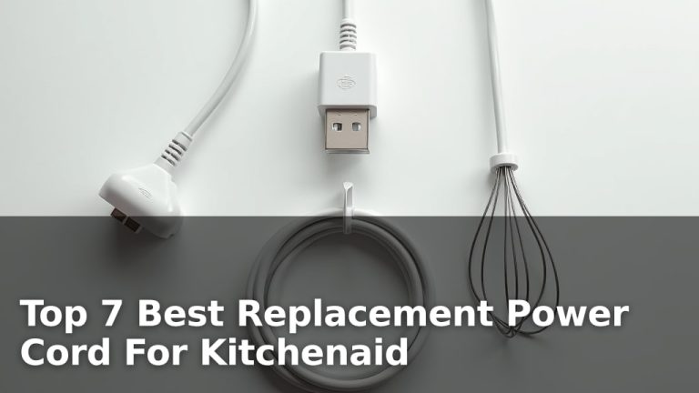 Top 7 Best Replacement Power Cord For Kitchenaid