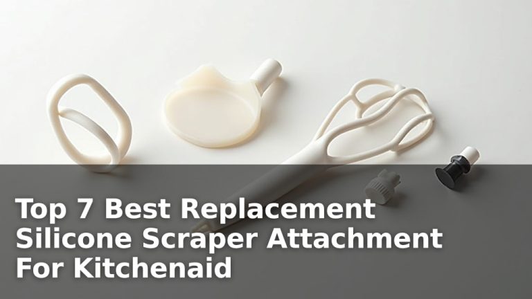 Top 7 Best Replacement Silicone Scraper Attachment For Kitchenaid