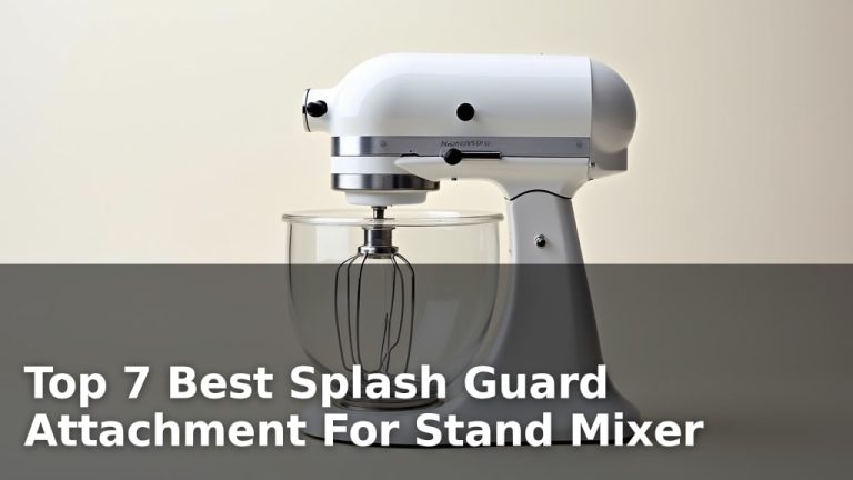 Top 7 Best Splash Guard Attachment For Stand Mixer
