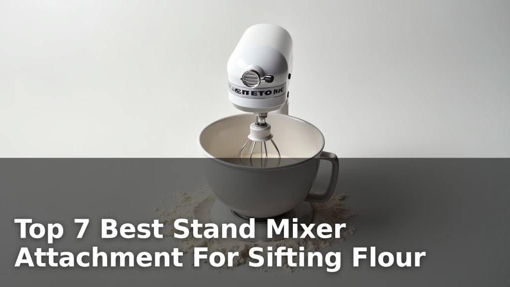 Top 7 Best Stand Mixer Attachment For Sifting Flour