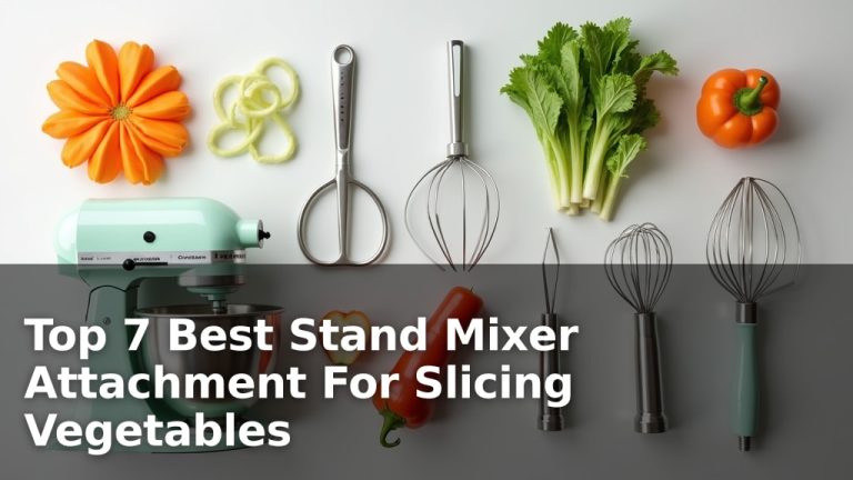 Top 7 Best Stand Mixer Attachment For Slicing Vegetables