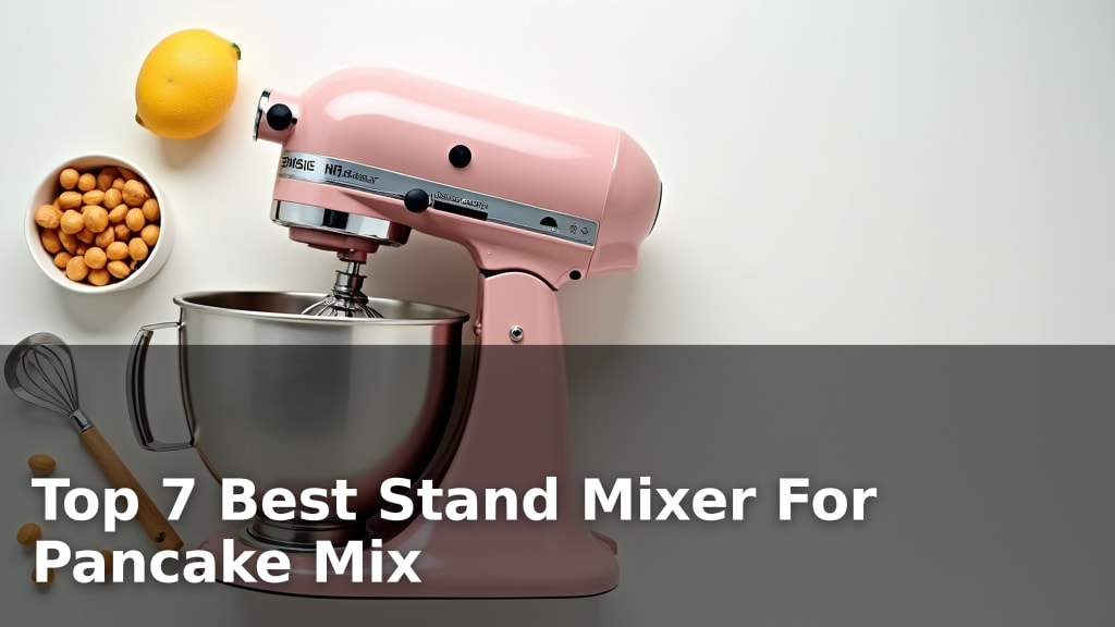 Top 7 Best Stand Mixer For Pancake Mix