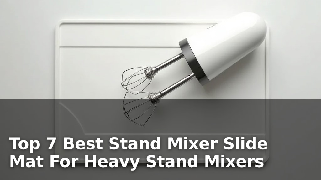 Top 7 Best Stand Mixer Slide Mat For Heavy Stand Mixers