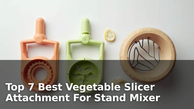 Top 7 Best Vegetable Slicer Attachment For Stand Mixer