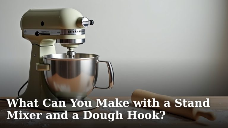 What Can You Make with a Stand Mixer and a Dough Hook?