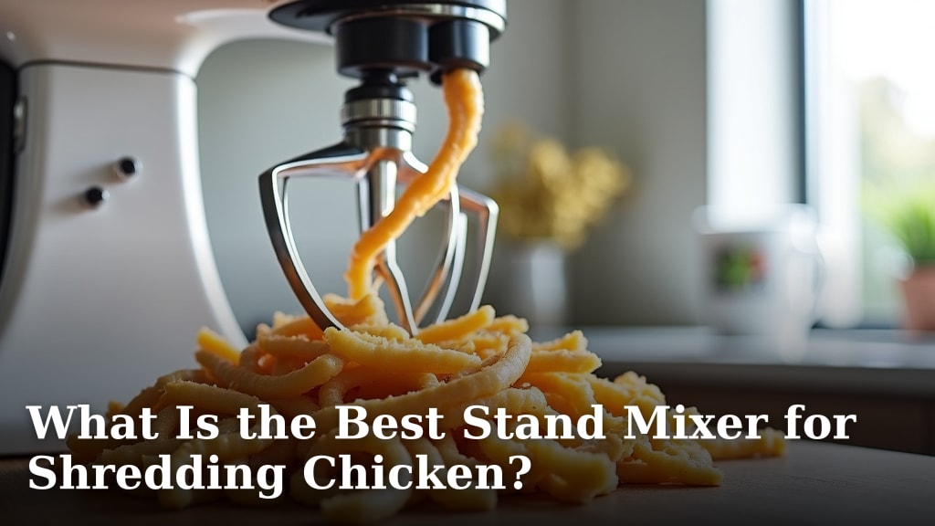 What Is the Best Stand Mixer for Shredding Chicken?