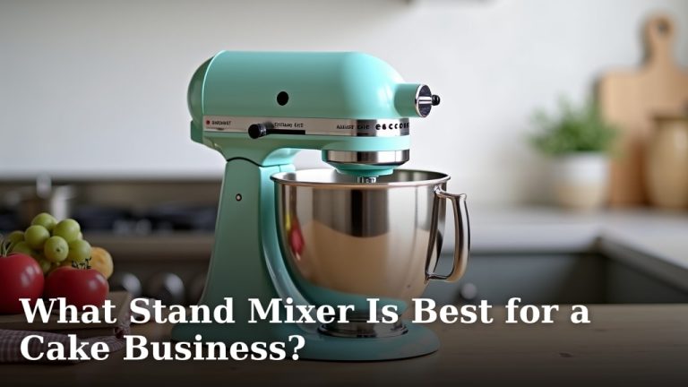 What Stand Mixer Is Best for a Cake Business?